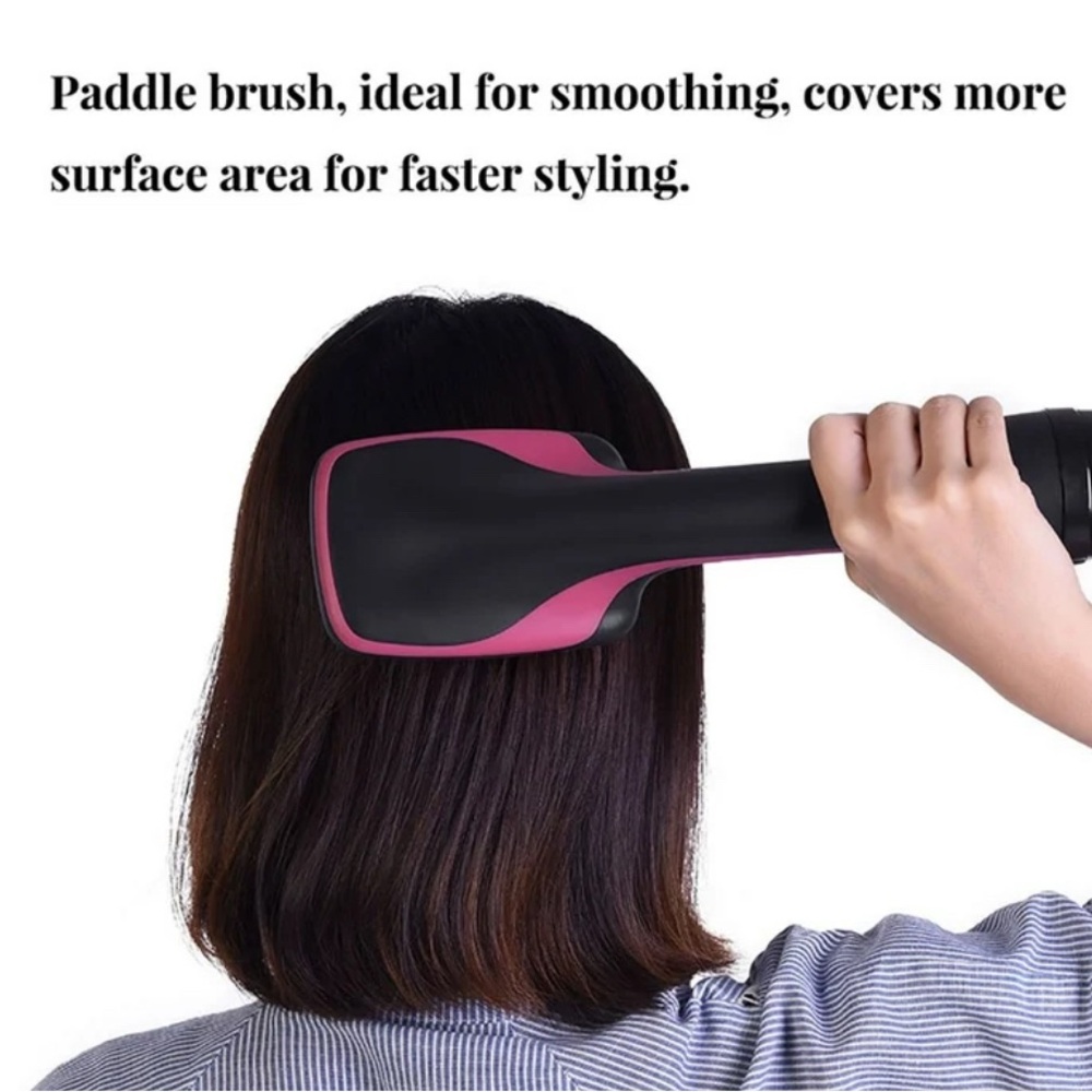 One-Step Hair Dryer and Styler - Pink